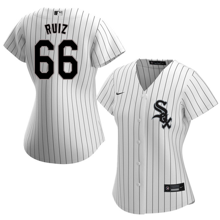 Nike Women #66 Jose Ruiz Chicago White Sox Baseball Jerseys Sale-White